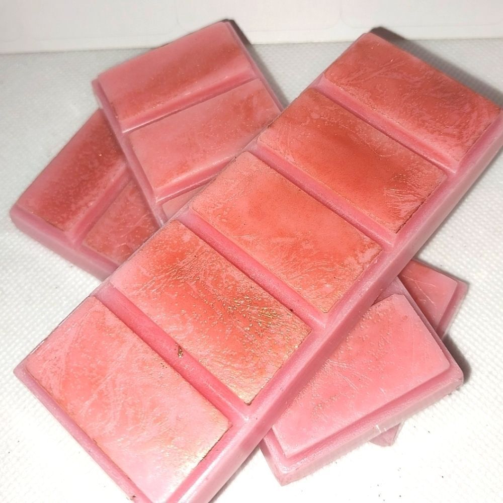 hand crafted limited edition Pink Zebra wax Melt bar 1pc